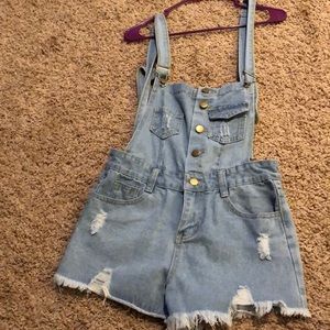 Overalls, shorts